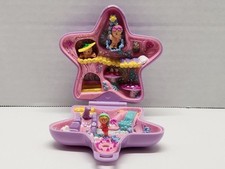 Vintage Bluebird Polly Pocket 1992 Fairy Fantasy Purple Star Near Complete