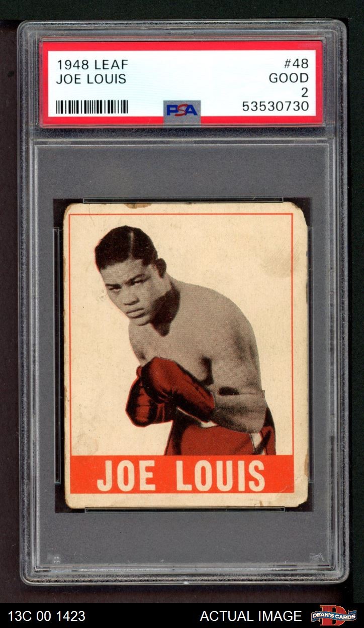 1948 Leaf #48 Joe Louis HOF PSA 2 - GOOD