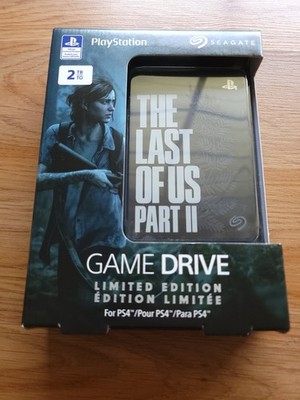 Seagate 2TB Game Drive PS4 The Last of Us Part II Limited Edition External HDD