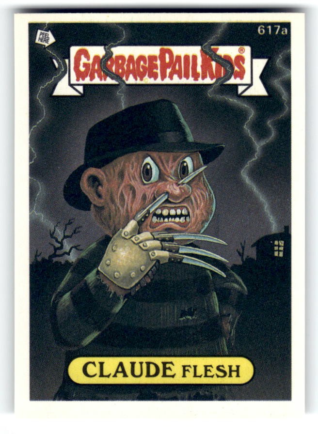 CLAUDE Flesh #617a 1988 Garbage Pail Kids trading card — raw and PSA graded price guide