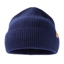 Image of XXL Winter 100% Merino Wool Knitted Beanie for Large Heads – Lightweight Ther...