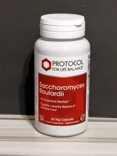 Protocol Saccharomyces Boulardii Probiotics - Immune and Gut Health 60 Veg Caps