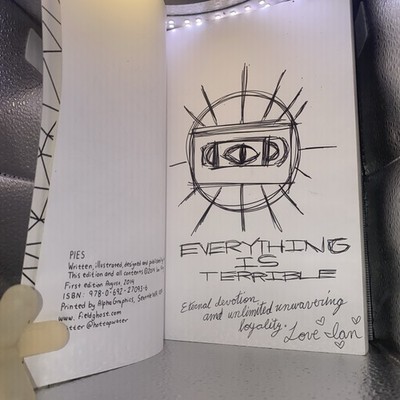 (Rare Signed Copy) Pies - By Ian King Inscribed To  Everything Is Terrible 