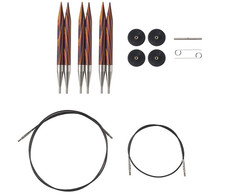 Knit Picks Radiant Wood Bulky Interchangeable Knitting Needles Set US 13-17  3