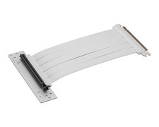PCI-E 4.0 X16 Riser Cable 180mm-White 180mm, White