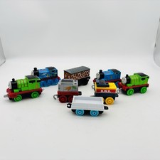 Thomas  Friends Die-Cast Trains  Cars Lot of 8 Gullane Mattel Talking Percy