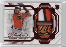 2023 Panini Flawless Dual Patch Ruby 1/8 Colton Cowser #DP-CC Dual Patch 16wc