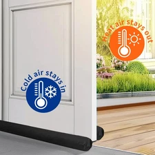 Under Door Bottom Seal Strip Stopper Blocker Door Draft Guard Soundproof Strip