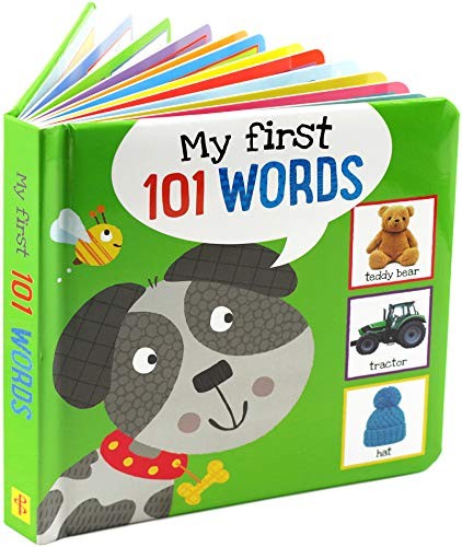 My First 101 WORDS Board Book (Padded Cover!) - Peter Pauper Press