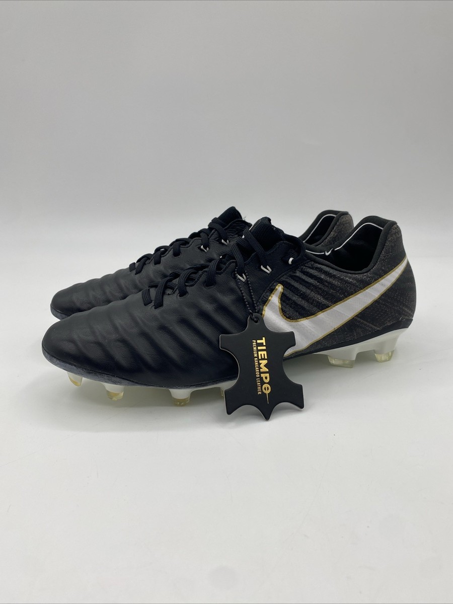 Nike Tiempo Legend VII FG Boots White Gold Kangaroo 7 897752-002
