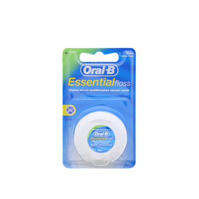 Oral-B Essential Floss Zahnseide Minze gewachst 50m