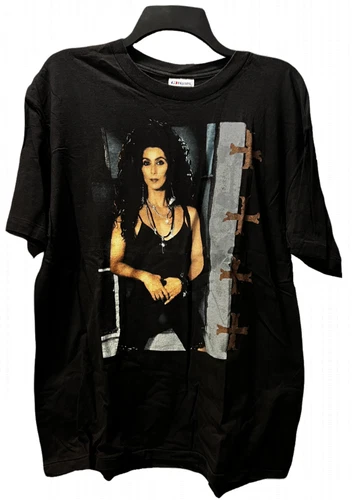 CHER Heart & Stone Concert Tour T-Shirt 1980s vintage concert t-shirt, vintage, single stitch, B+ condition