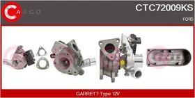 CASCO Turbolader für Ford Transit Custom Kasten FA_ _ 2.2 TDCi RWD FD_ FB_