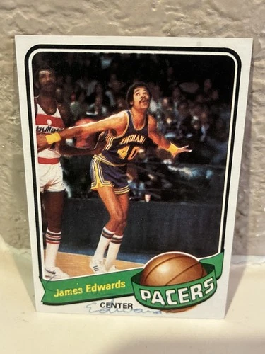 1979-80 Topps #113 James Edwards Autograph Auto Signed Indiana Pacers