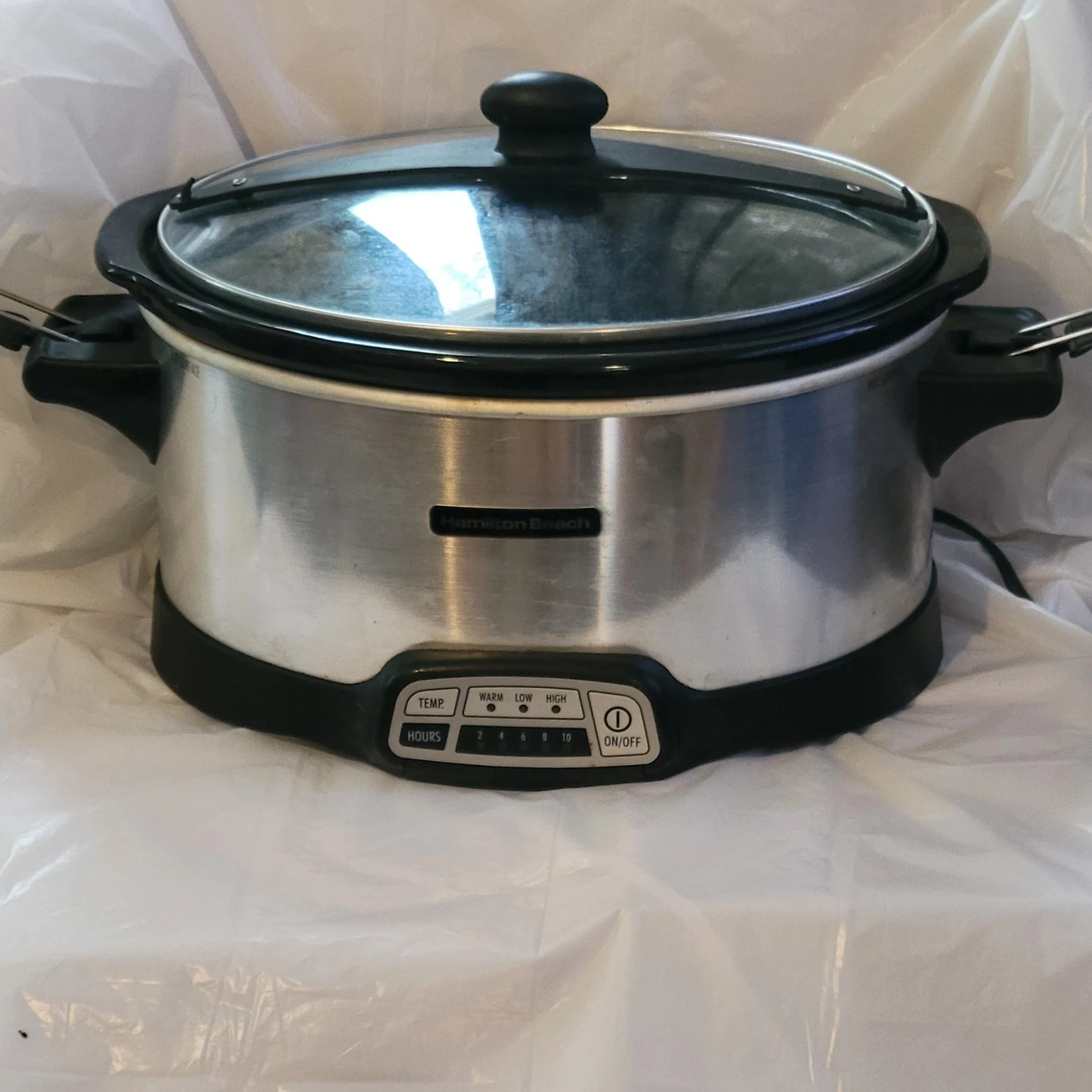 Hamilton Beach 7 Qt Programmable Slow Cooker Crock Pot Stainless Steel 33576n
Opens in a new window