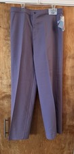 1980s Womens LEVI  S Bend Over Pant Purple Size 38 New Old Stock Tags Attached