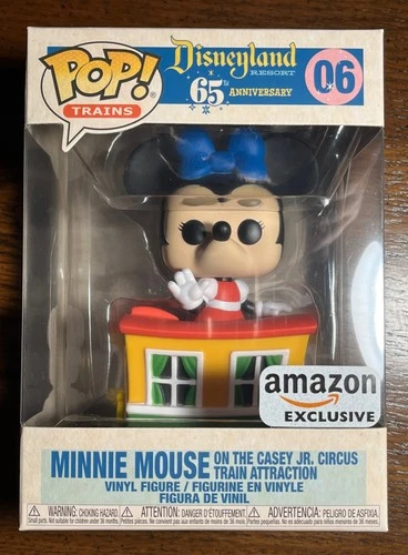 Funko POP! Trains Disneyland Minnie Mouse (Casey Jr.) #06 Amazon Exclusive