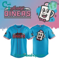 Somerset Patriots Jersey Diners On Field Cut Retail Baseball Jersey
