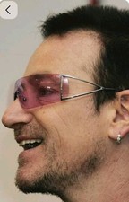U2 Bono Sunglasses Emporio Armani. Vintage Iconic. Read Description