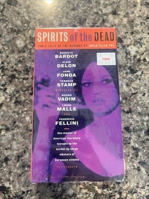 Spirits of the Dead (3 Tales by Edgar Allan Poe), VHS, 1969 (1999) Sealed!