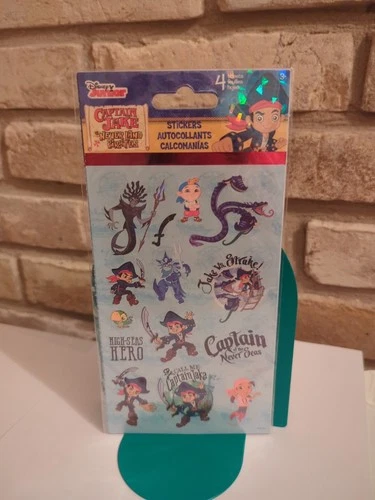 1 Package of Captain Jake Stickers Jack And The Neverland Pirates Sandy Lion