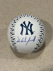 Dave Winfield signed OML New York Yankees Logo baseball ** Beckett **