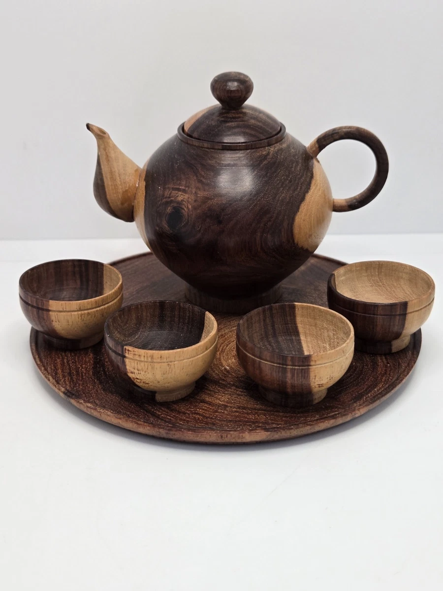 木质中国风茶壶| eBay
