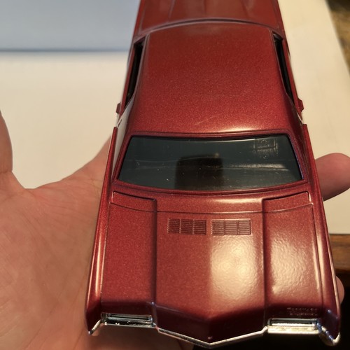 1971 Oldsmobile Toronado Plastic Promo Model By Johan 1/25 Scale Venetian Red - Picture 7 of 12