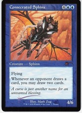 Consecrated Sphinx (Retro Frame) Foil M MagicFest Cards 1 NM