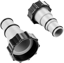 2XAdapter Pool Drain Pump Replacement Hose Adapter Pool Accessories Hose Adapter