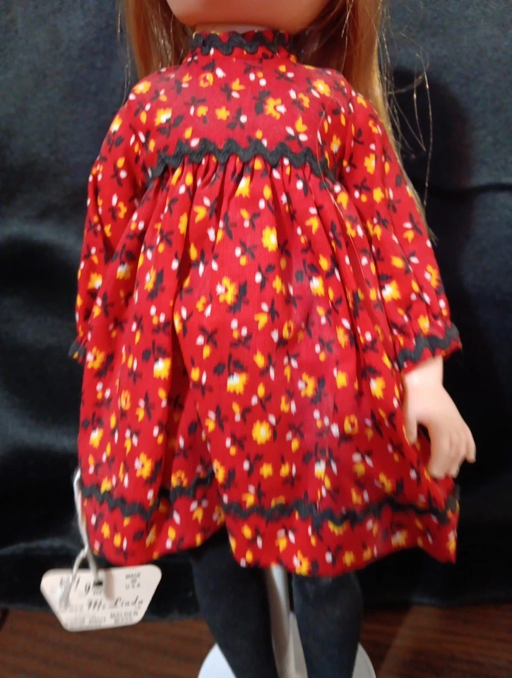 Винтажная кукла Vogue Love Me Linda 15 дюймов, все оригинальное, с биркой, отличное состояние товара! - Изображение 3 из 4