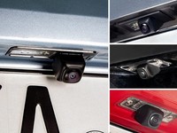 RüCkfahrkamera Einparkkamera AHD Kennzeichenleuchte Weiß FüR VW Polo 4 9N3