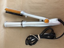 InStyler 1-1/4” Rotating Hair Styling Hot Iron Brush Silver