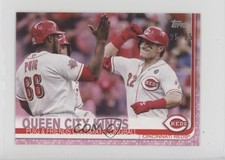 2019 Topps Mini Veteran Combos Pink 25/25 Yasiel Puig Derek Dietrich #US71 2d9