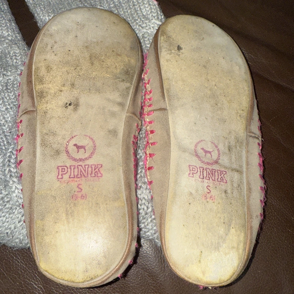 Suéter Rosa Y2K Victorias Secret Calcetines Hasta la Rodilla Zapatillas Pequeñas 5-6 De Colección Foto 4 de 4