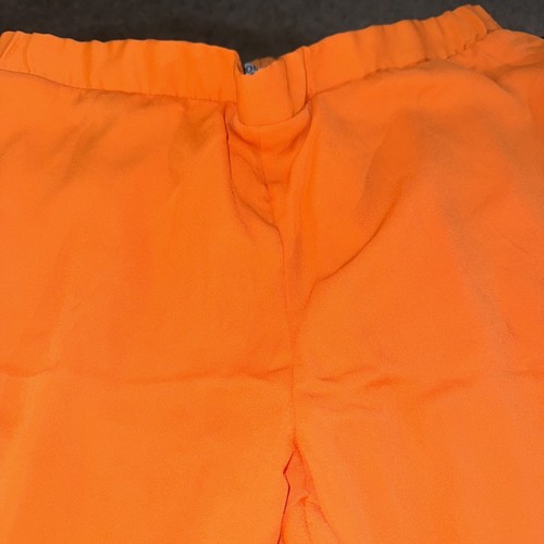Pantalones de mujer talla grande cintura elástica de Monroe y naranja principal - Imagen 4 de 8