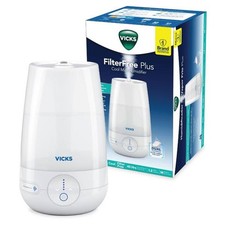 Vicks Filter Free Plus Cool Mist Ultrasonic Humidifier - 1.2gal: Room Size 100-3