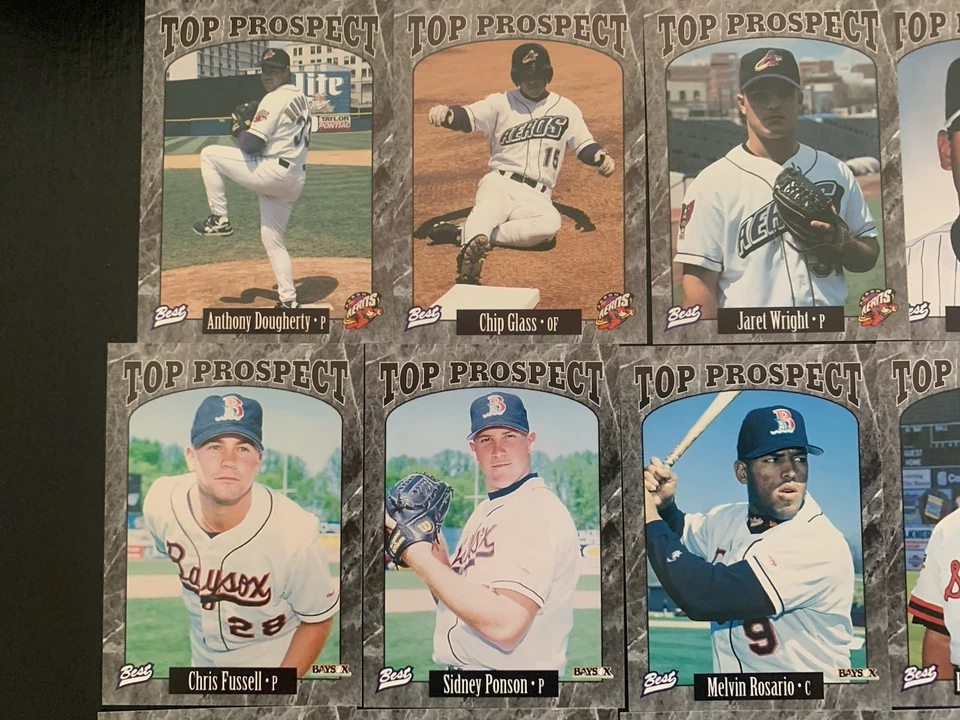 1997 Best Eastern League Top Prospects Set #1-31 Torii Hunter, Mark Kotsay ++ Foto 2 de 4