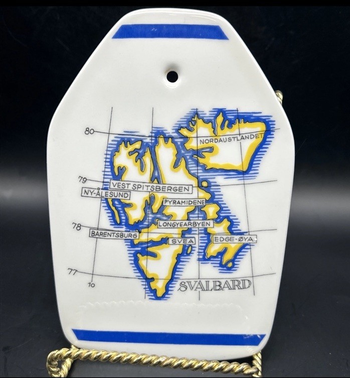 MCM Figgjo Flint Johan Thomsen Wall Tile Trivet Norway Svalbard BB15