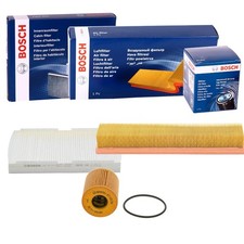 BOSCH Pollen- Air Öl-filter Paquet Compatible Avec pour Citroën C3 Picasso