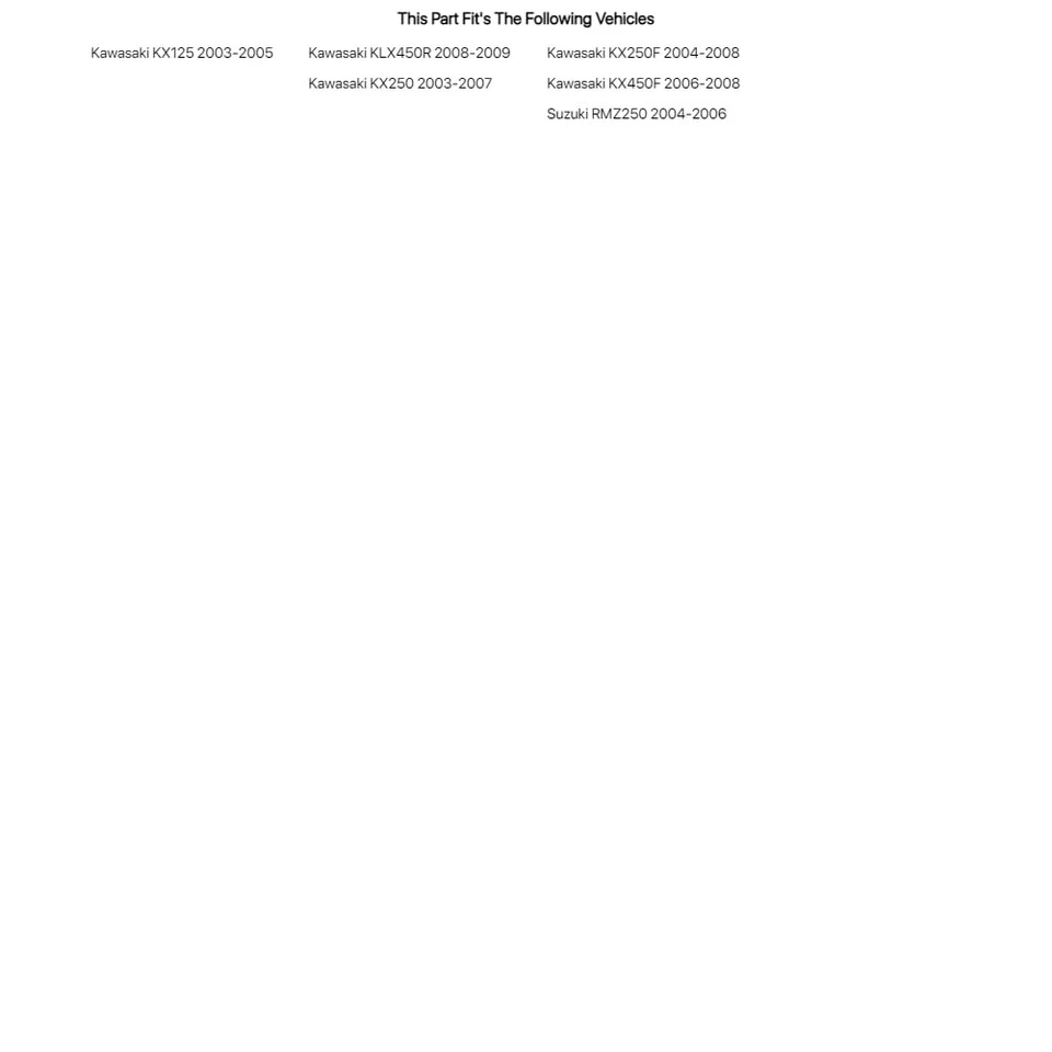 Acerbis Front Fender Black For Kawasaki KLX450R 2008-2009 Foto 2 de 3