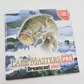 LAKE MASTERS PRO Dreamcast Sega 2125 dc