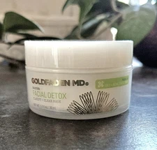 Goldfaden MD Facial Detox Mask Clarify & Clear Zinc Oxide, Sulfur NEW! $68 MSRP