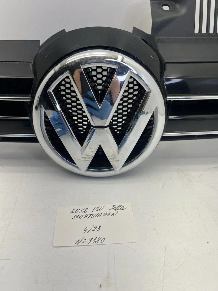 2010 Volkswagen  Jetta Sportwagen Golf Grill OEM. - Image 2 of 4
