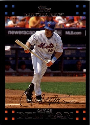 2007 Topps #200 Carlos Beltran - BB