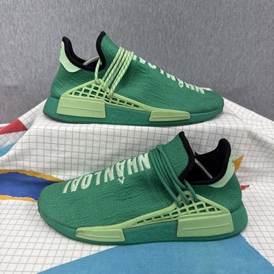 Pharrell x adidas NMD Human Race Core Green Men's Size 11 (GY0089)