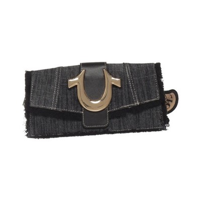 True Religion, Umhängetasche, Damen, Baumwolle/Polyester, Schwarz/Beige #pH2