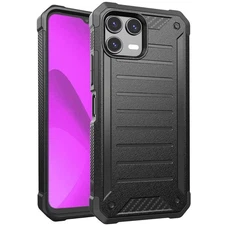 For Revvl 8 PRO Case (Pro Version Only) Shock-Resistant Design + Tempered Glass