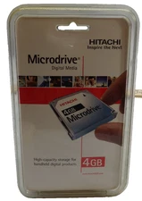 Hitachi 4 GBPexagon MD4GB-BP Microdrive CF+Type -NEW