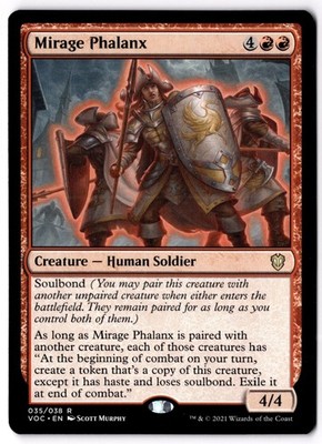 Mirage Phalanx R Commander: Innistrad: Crimson Vow 35 NM